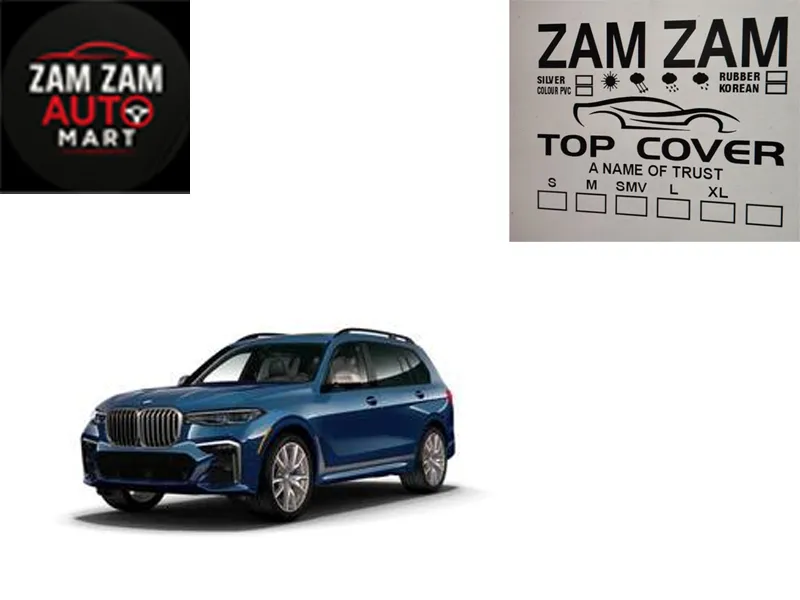 BMW X7 Model 2009-2017 Microfiber Car Top Cover  Image-1