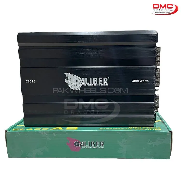 Caliber C6010 Max Powers 4000W Amplifier Four Channels Image-1