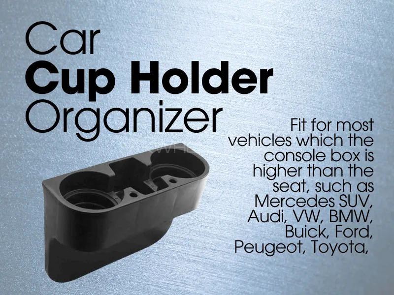 Car Cup Holder Organizer | Auto Cup Holders for Car | Car Seat Cup Holder | Cupholder for Cars | Car Image-1