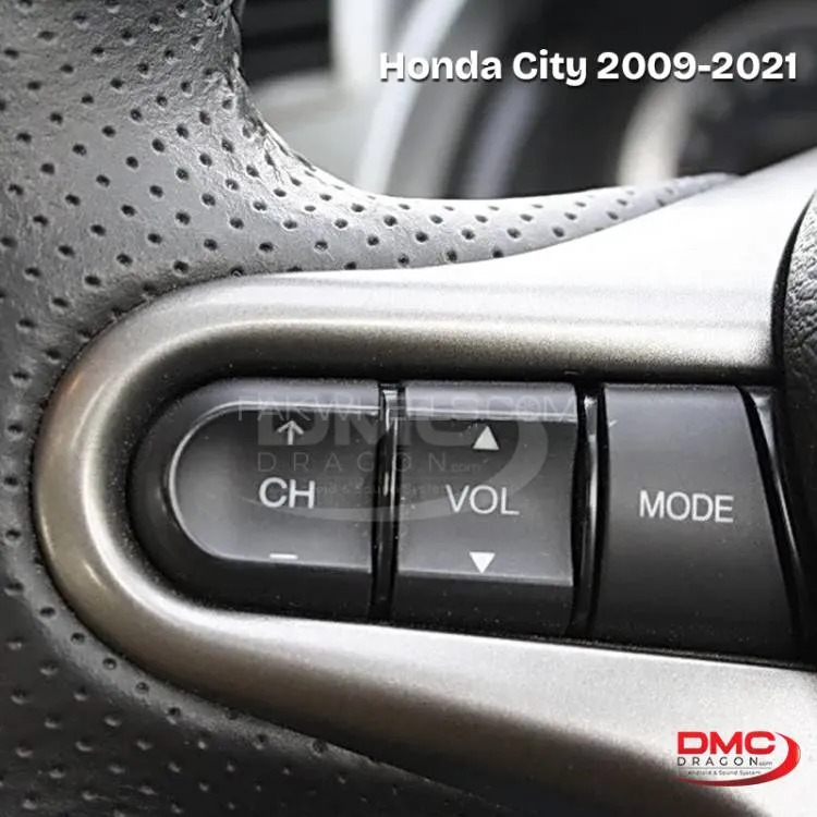 Honda City 2009-2021 Multimedia Steering Wheel Buttons Honda City 2009-2021 Multimedia Steering Wheel Buttons Image-2