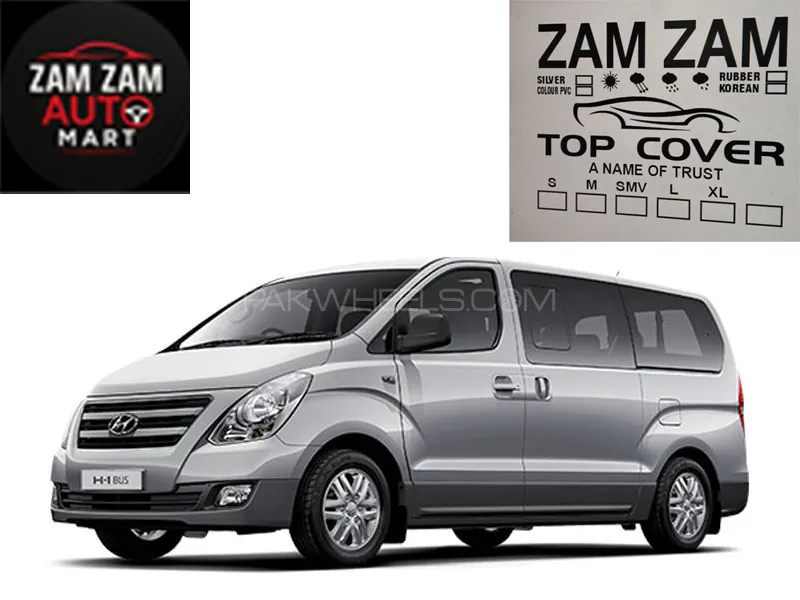 Hyundai H1 Model 2018-2021 Microfiber Car Top Cover Image-1