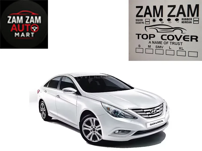 Hyundai Sonata Model 2021-2024 Microfiber Top Cover Image-1