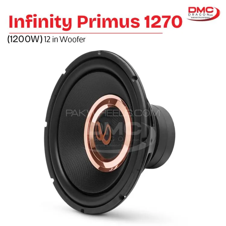 Infinity Primus 1270 Subwoofer 1200W 12 in Replica Image-1
