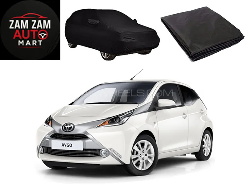 Toyota Aygo Model 2005-2014 High Quality Black Coated Top Cover Image-1