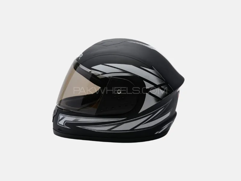 Vector Full-Face Helmet – Black with Random Stylish Graphics Vector Full-Face Helmet – Black with Random Stylish Graphics Image-8