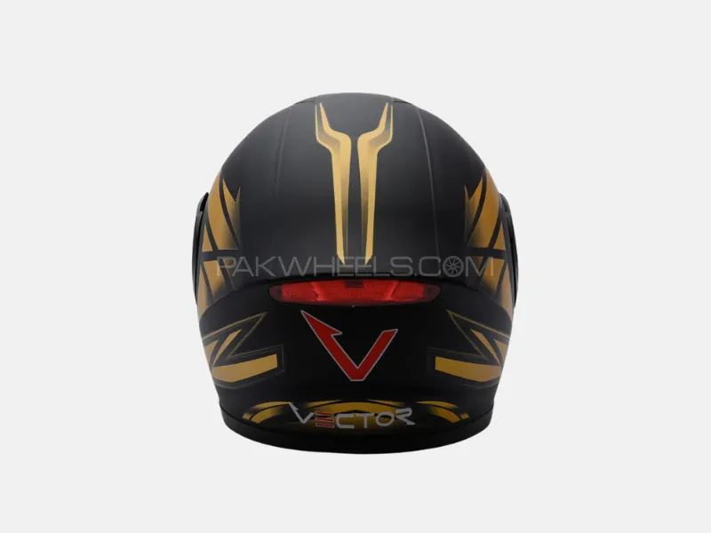 Vector Full-Face Helmet – Black with Random Stylish Graphics Vector Full-Face Helmet – Black with Random Stylish Graphics Image-11