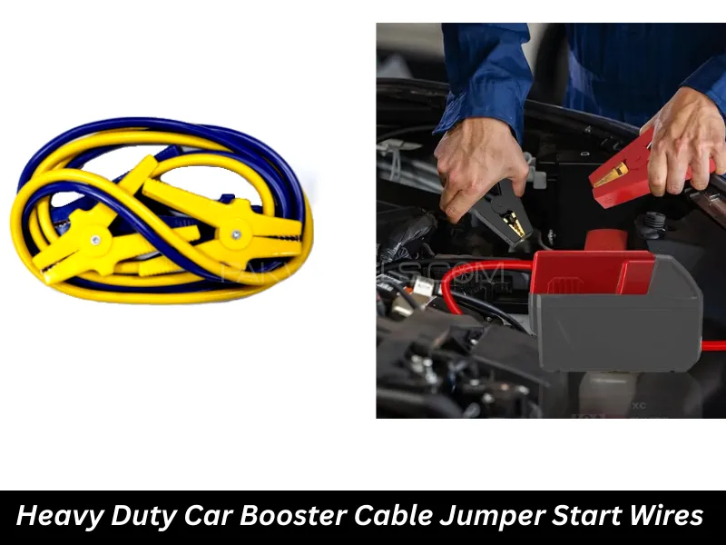 Heavy Duty Car Booster Cable Jumper Start Wires  Image-1