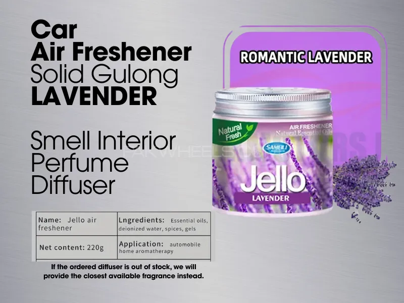 Jello | Lavender Fragrance Perfume | Car Air Freshener | Natural Essential Oils Image-1
