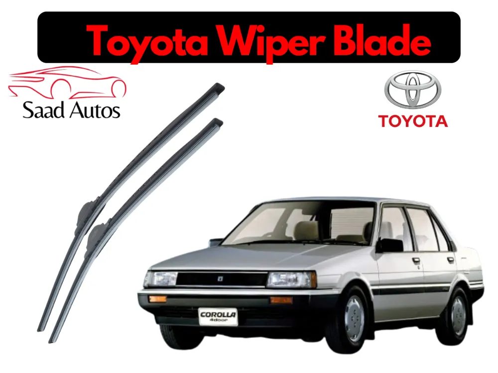 Toyota Corolla 1983-1987 | High-Quality Wiper Blades | Durable All-Weather Performance Image-1