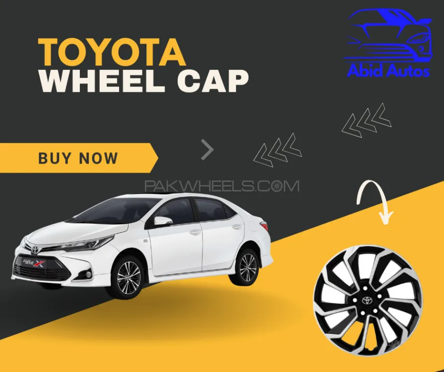 Toyota Corolla X Style Wheel Cap – 15 Inch Primium Quality Image-1