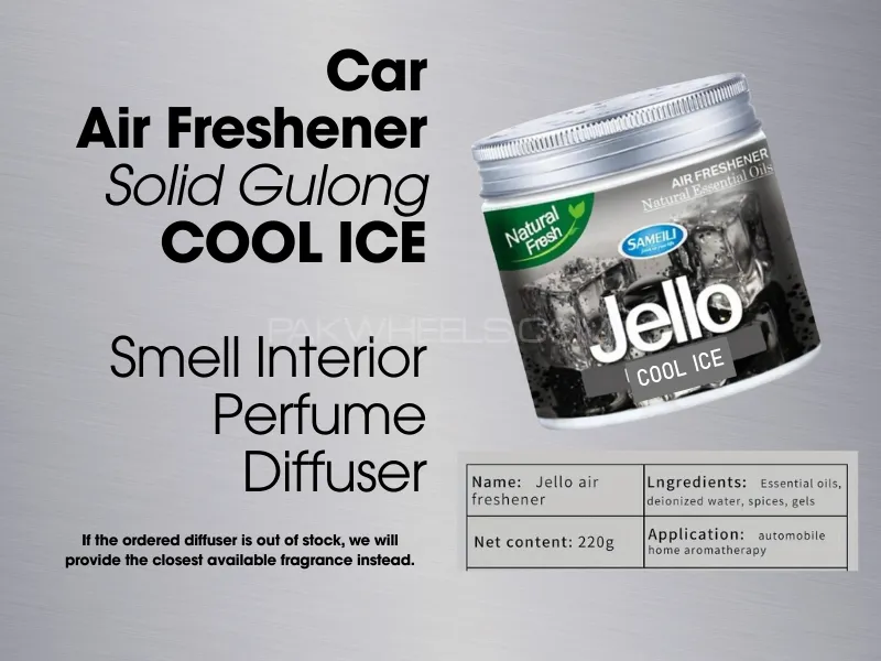 Jello | Cool Ice Fragrance Perfume | Car Air Freshener | Natural Essential Oils Image-1