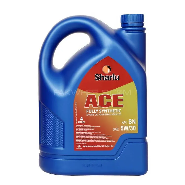 SHARLU ACE 5W/30 SN FULLY SYNTHETIC 4L Image-1