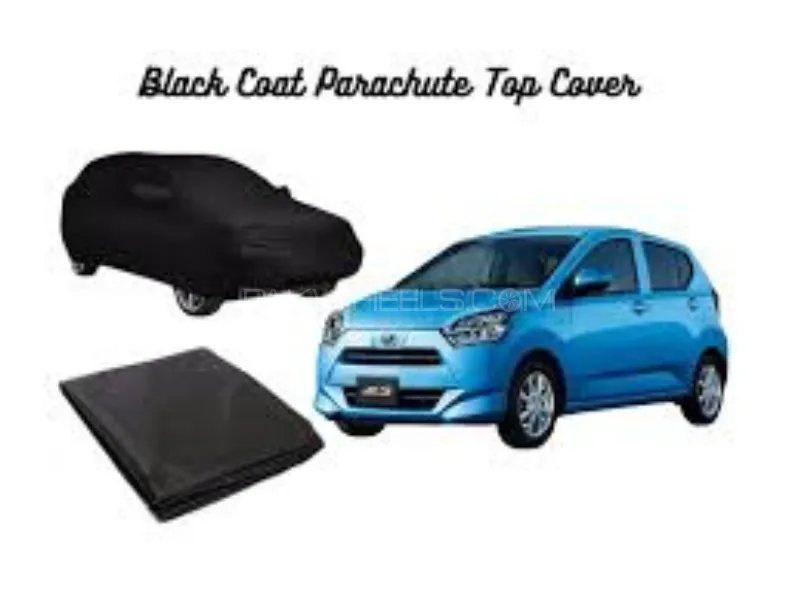 Daihatsu Mira 2017 2025 Car Top Cover Parachute 100% Quality Water Resistant Geniune Size -Black Image-1