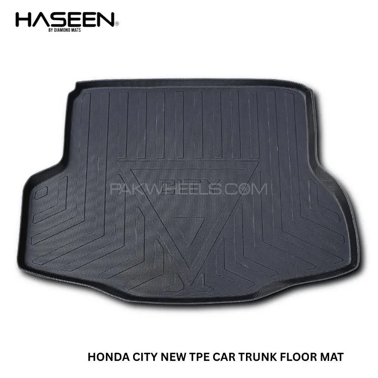 HONDA CITY 2021-2024 CAR TRUNK PLASTIC MAT Image-1