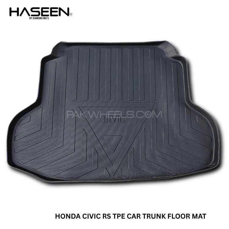 HONDA CIVIC RS 2022-2024 CAR TRUNK PLASTIC MAT Image-1