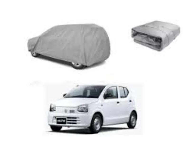 Suzuki Alto 2021 2025 Car Top Cover Parachute 100% Quality Water Resistant Geniune Size-Silver Image-1