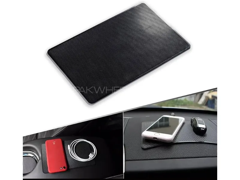Anti-Slip Dashboard Mat for Cars – Universal Sticky Pad for Mobile, Keys & Accessories Image-1
