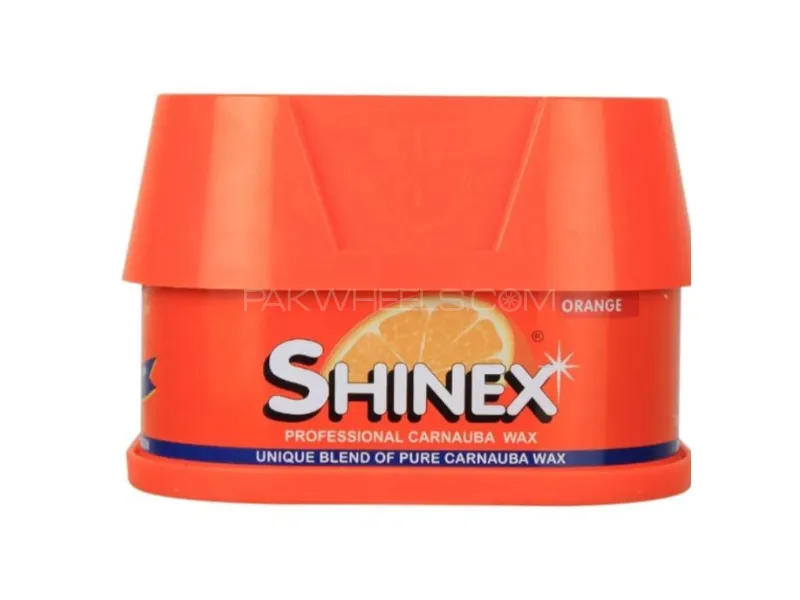 Shinex Car Wax – Orange, 200g High-Gloss Protection Image-1
