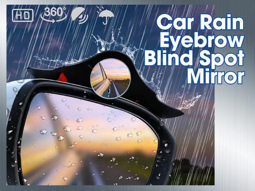 Unique Design | Car Rain Eyebrow | Blind Spot Mirror | Bat Carbon Fiber | Two Piece  Unique Design | Car Rain Eyebrow | Blind Spot Mirror | Bat Carbon Fiber | Two Piece