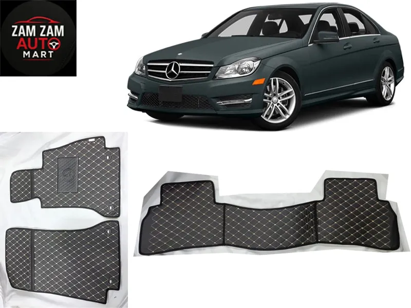 Mercedes C200  7D Floor Mat Model 2015-2021 Image-1