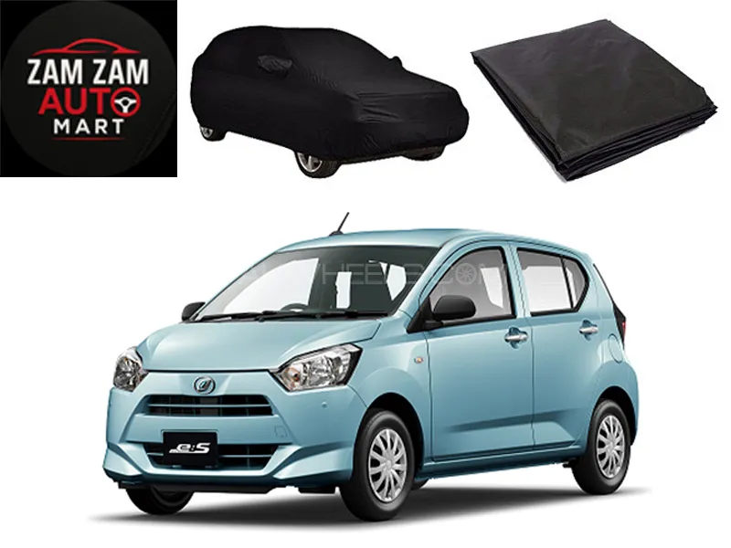 Daihatsu Mira Model - 2018-2025 High Quality Black Coated Top Cover Image-1