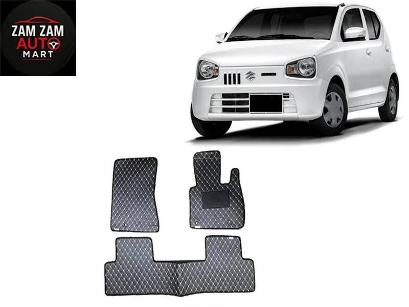 Suzuki Alto Japanese 7D Floor Mat 3 PCS - Model 2014-2025 Image-1