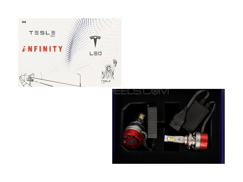 Tesla Infinity 1000W Ultra Bright LED Headlight Bulbs – H4 Fitting | Extreme Vision & Performance Image-1