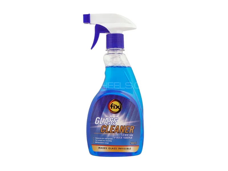 Fix Glass Cleaner 500ml – Streak-Free Shine for Car & Home Windows Image-1