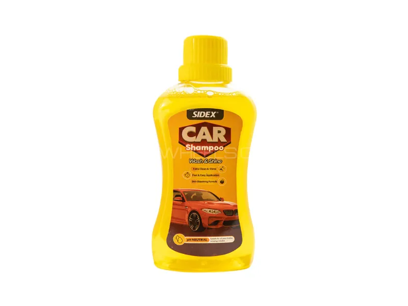 Sidex Car Shampoo – 250ml Premium Foam Wash for Cars & Bikes Image-1