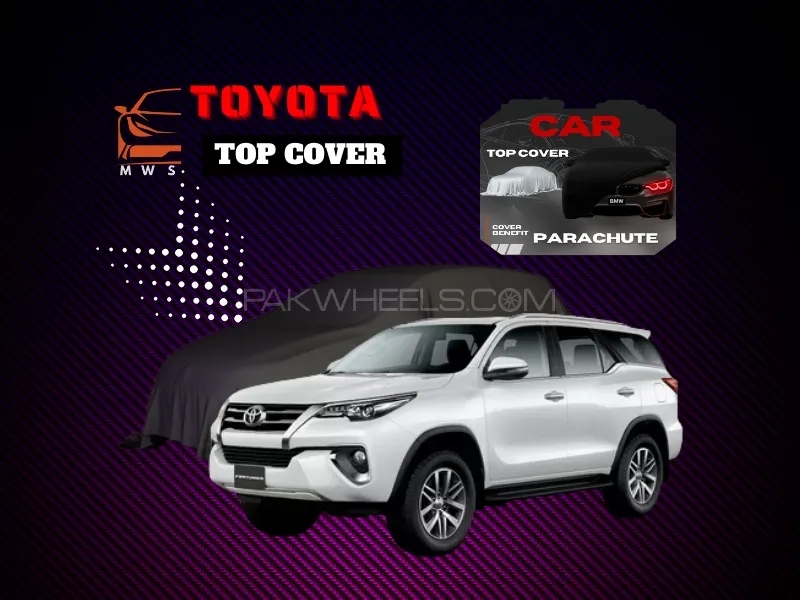 Toyota Fortuner 2016-2021 Top Cover | Parachute Fabric | Waterproof & Dustproof Image-1