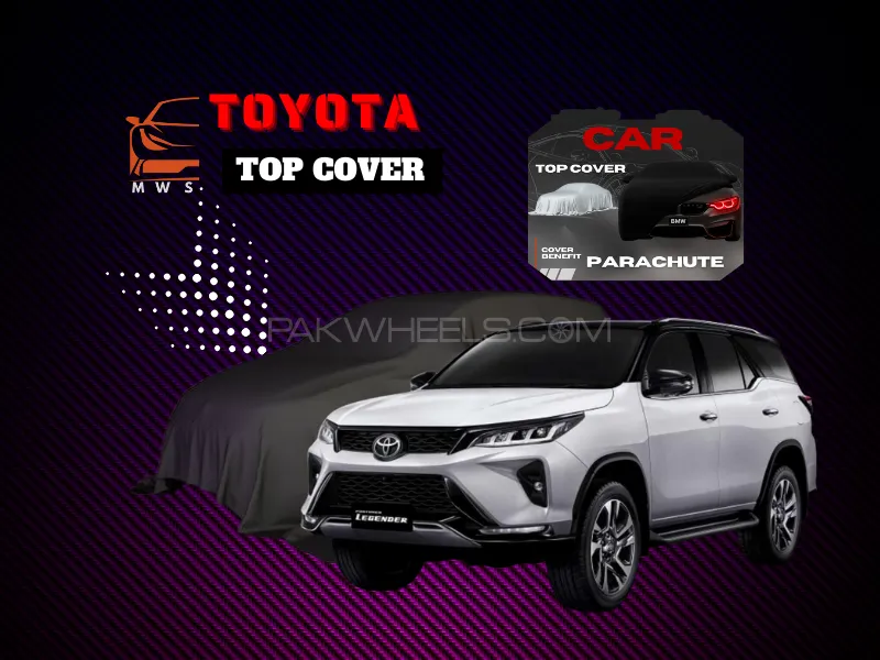 Toyota Fortuner Legender Top Cover | Parachute Fabric | Waterproof & Dustproof Image-1