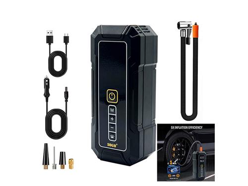 SOGO Tire Inflator Portable Air Pump Air Compressor with LCD Screen & Powerbank 4500mAh LP7-PRO SOGO Tire Inflator Portable Air Pump Air Compressor with LCD Screen & Powerbank 4500mAh LP7-PRO