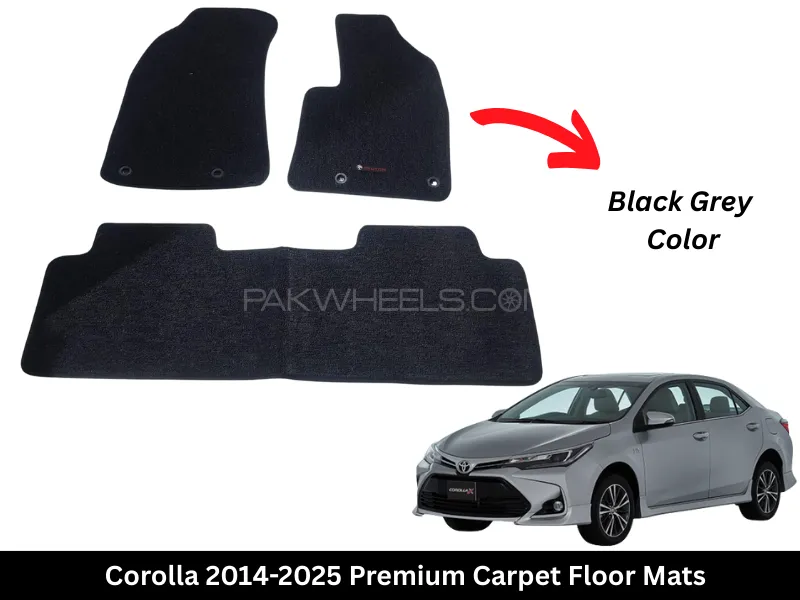 Toyota Corolla 2014-2025 Premium Carpet Floor Mats Image-1