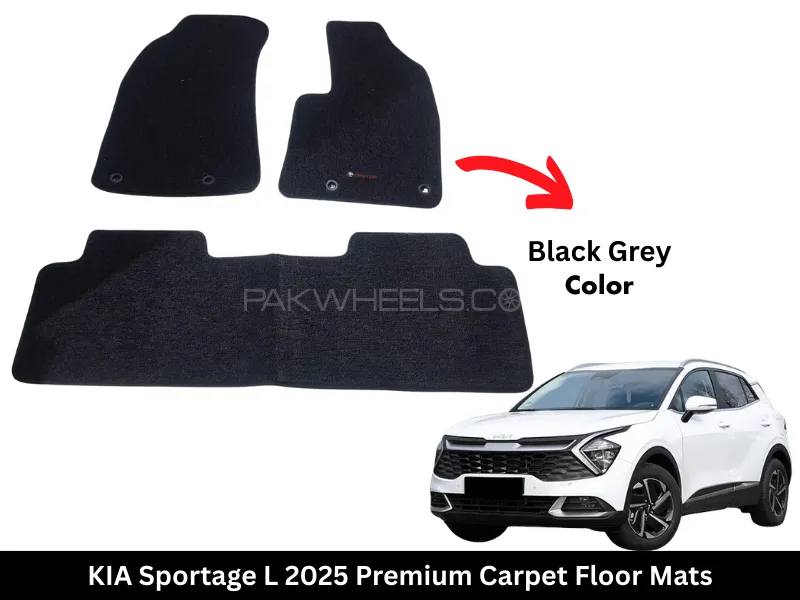 KIA SPORTAGE L  ALPHA 2025 Premium Carpet Floor Mats Image-1