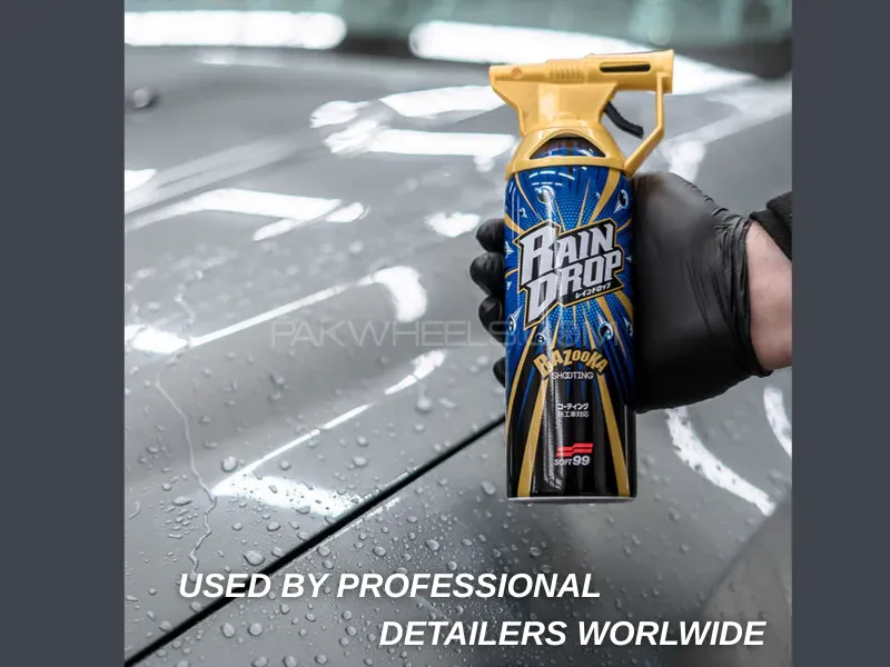 Soft 99 Rain Drop Bazooka Car Rain Repellent Spray Car Body And Glass Water Repellent Coating- JAPAN Soft 99 Rain Drop Bazooka Car Rain Repellent Spray Car Body And Glass Water Repellent Coating- JAPAN Image-8