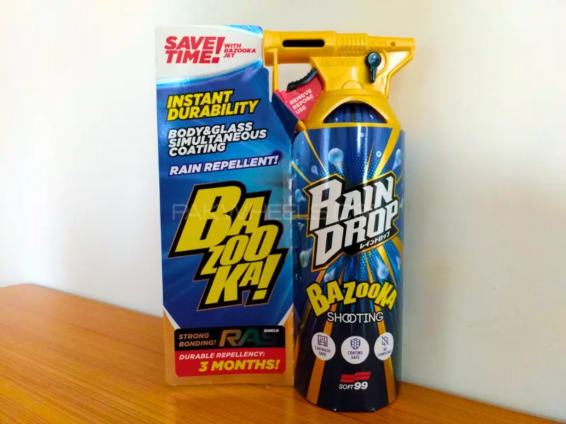 Soft 99 Rain Drop Bazooka Car Rain Repellent Spray Car Body And Glass Water Repellent Coating- JAPAN Soft 99 Rain Drop Bazooka Car Rain Repellent Spray Car Body And Glass Water Repellent Coating- JAPAN Image-9