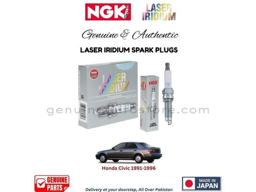 Honda Civic 1991-1996 NGK LASER IRIDIUM SPARK PLUG - 4 PIECES Honda Civic 1991-1996 NGK LASER IRIDIUM SPARK PLUG - 4 PIECES