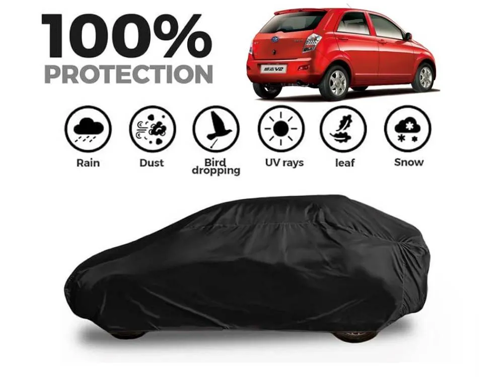 Faw V2 Top Cover | Black Coat Top Cover | Water & Dust Proof | Anti-Heat Crack Image-1