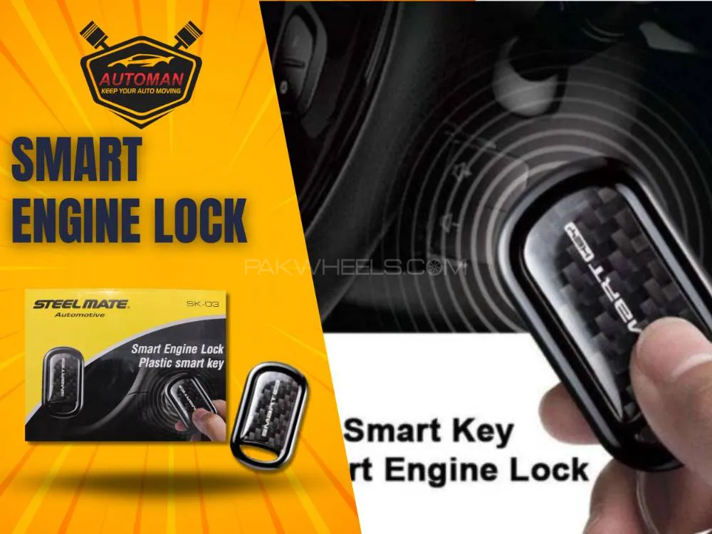 Steel Mate Smart Engine Lock – Advanced Car Anti-Theft Security System Image-1