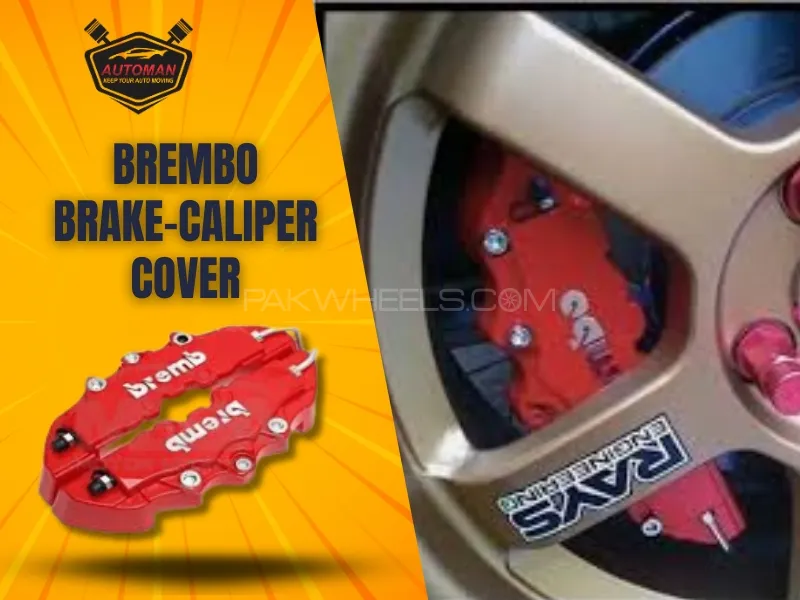 Brembo Large Brake Caliper Cover – Stylish & Durable Car Upgrade Image-1