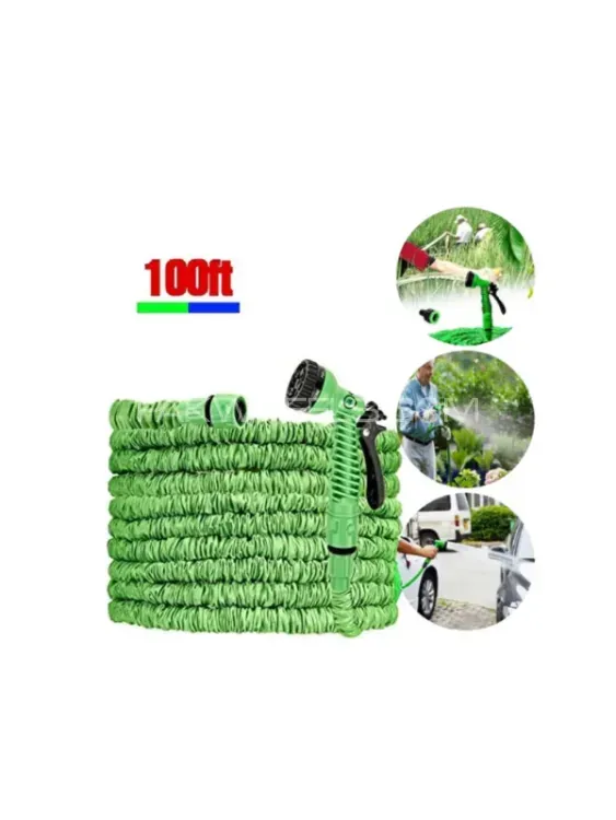 High Quality Expandable Magic Hose, High-Pressure Car Wash, 7Water Spraying Functions, Water Gun Image-1