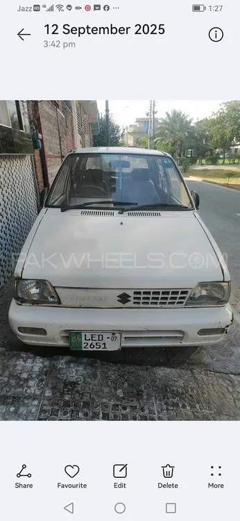 Suzuki Mehran 2007 for Sale in Faisalabad Image-1