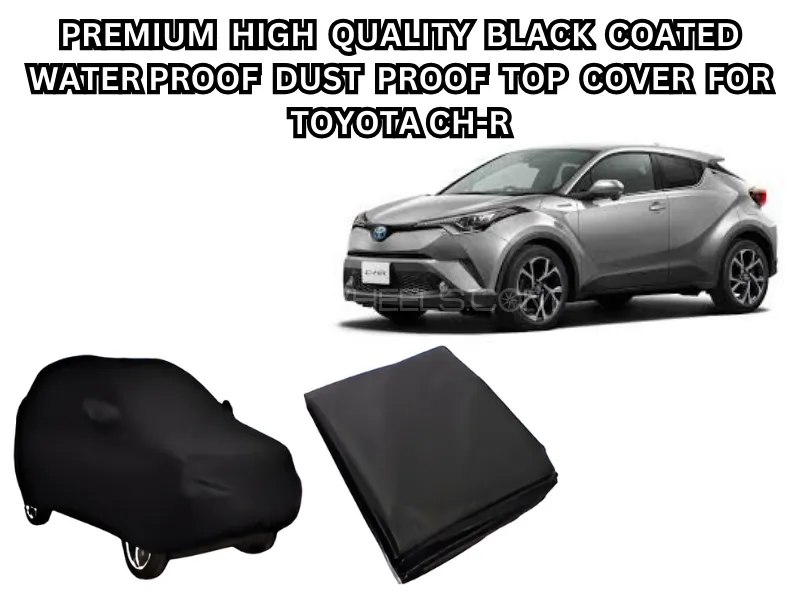 ✅ Premium High-Quality Combo Pack for Toyota C-HR 1 Beige Velvet Seat Cushion,Black Coated Top Cover Image-1