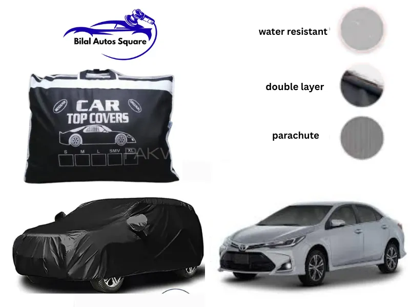 Toyota Corolla 2020 Double Layer Car Cover – Waterproof, Scratch-Resistant & All-Weather Protection Image-1
