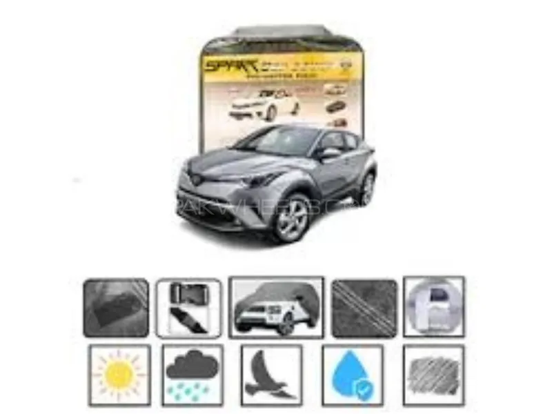 Toyota Chr 2017 2023 Car Top Cover China Fabric Fleece Cotton Furr Inside Geniune Size Water Proof  Image-1