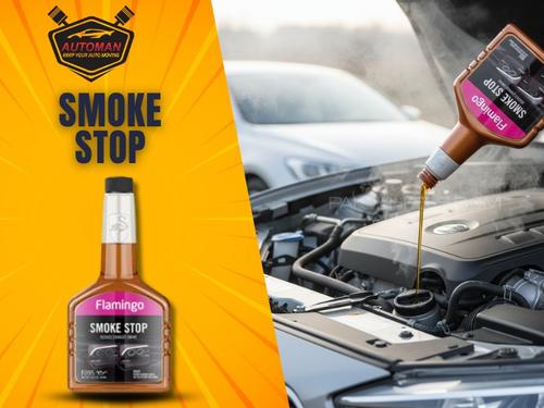 Flamingo Smoke Stop Engine Oil Additive – Reduces Exhaust Smoke, Restores Compression, Improves Engi Flamingo Smoke Stop Engine Oil Additive – Reduces Exhaust Smoke, Restores Compression, Improves Engi
