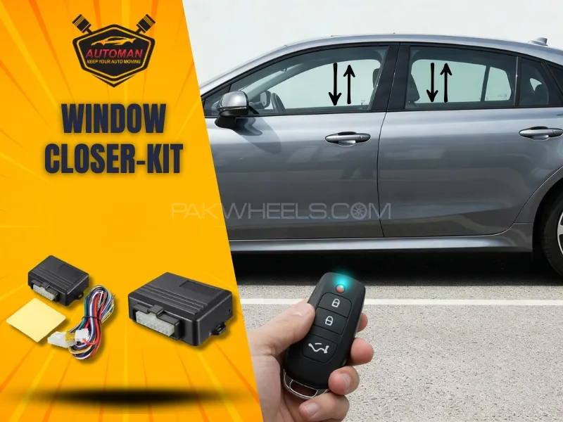 Universal Power Window Auto Closer Kit – Smart Car Window Automation System | Automanpk Universal Power Window Auto Closer Kit – Smart Car Window Automation System | Automanpk Image-1