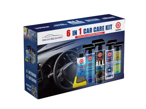 PakWheels All In One Car Care Kit - Pack Of 5 With Free Microfiber Towel PakWheels All In One Car Care Kit - Pack Of 5 With Free Microfiber Towel