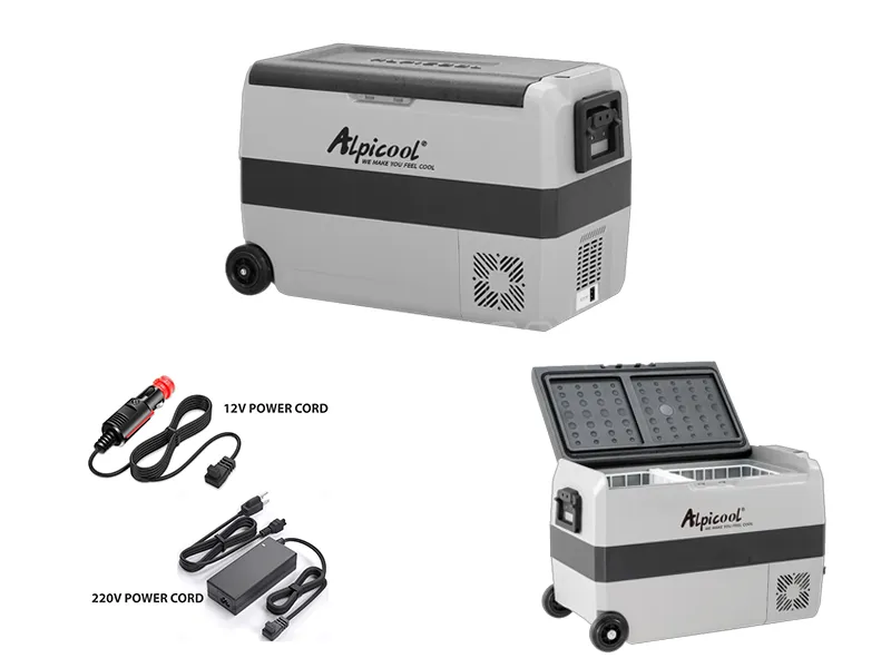 Alpicool T50 50L Car Refrigerator AC 12V DC 24V Car & Home Use Alpicool T50 50L Car Refrigerator AC 12V DC 24V Car & Home Use Image-1