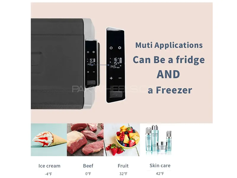 Alpicool T50 50L Car Refrigerator AC 12V DC 24V Car & Home Use Alpicool T50 50L Car Refrigerator AC 12V DC 24V Car & Home Use Image-2